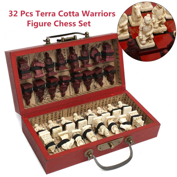 Terracotta Chess Set