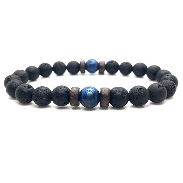 Natural Moonstone Bead Tibetan Buddha Bracelet