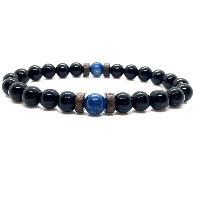 Natural Moonstone Bead Tibetan Buddha Bracelet