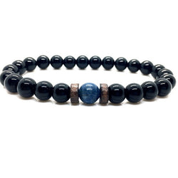 Natural Moonstone Bead Tibetan Buddha Bracelet