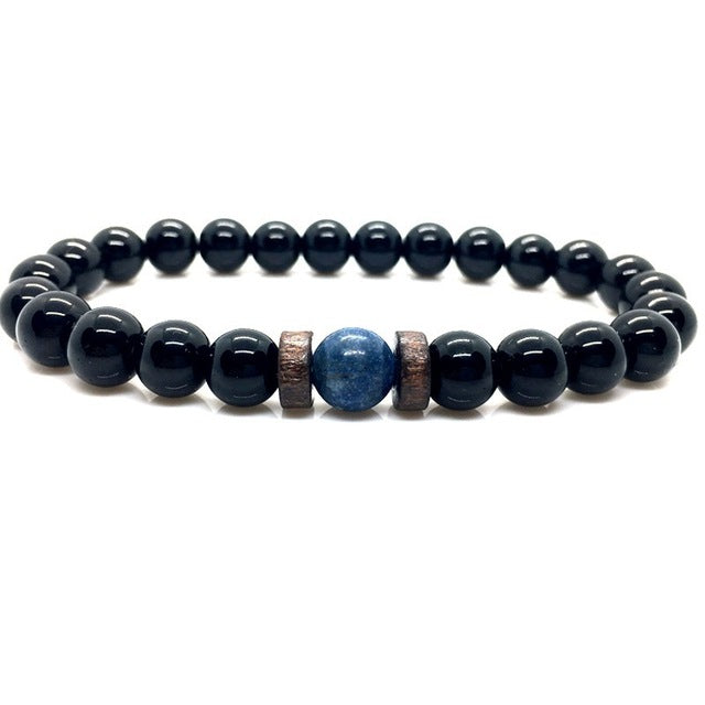 Natural Moonstone Bead Tibetan Buddha Bracelet